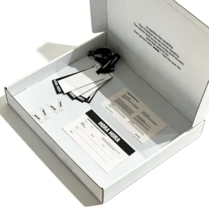 Corrugated Paper Apparel Mailer Shipping Box, Custom Printed