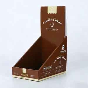 Corrugated Paper Boxes with Customized PDQ for Supermarket Product Display