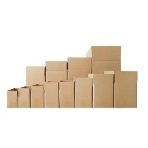 Corrugated Paper Cardboard Carton Packaging Box for Storage Custom Size and Logo Printing