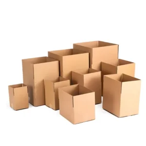 Corrugated Paper Storage Box for Business Files