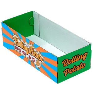 Corrugated Paper Supermarket Display Box Printing