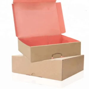 Corrugated Shipping Box With Colorful Logo Printing