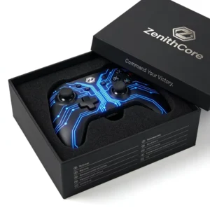 Corrugated Wired Gamepad Box with Insert for Gaming Controller