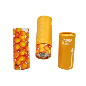 Cosmetic Perfume Bottle Essential Oil Bottle Paper Tube Round Cylinder Box Packaging Tubes