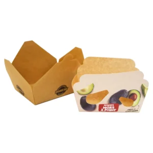 Craft Paper Food Grade Dessert Box for French Fries Chicken Popcorn Potato Chips Noodles Cookies Hamburgers
