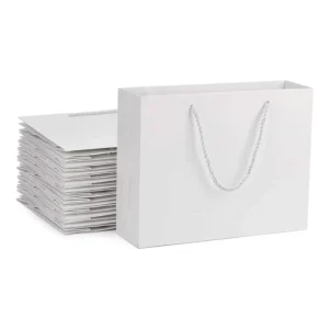 Craft Shopping Clothing Gift Paper Bags, 35*13*26, White