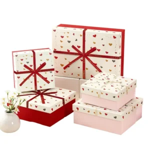 Creative Paper Cosmetic Top and Base Gift Packaging Box