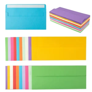 Custom #10 Security Business Envelopes Self Sealing 4 Color CMYK Process Custom Logo Office Checks Invoices 4.125×9.5