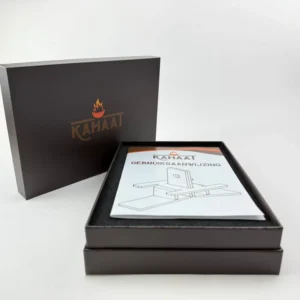 Custom 2-Piece Lift-Off Rigid Paper Storage Gift Box with Lid and Paper Envelope