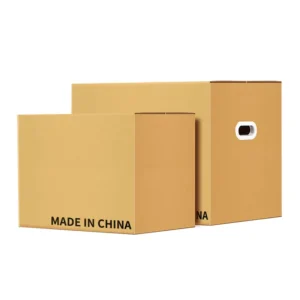 Custom 5-Layer Double-Wall Brown Corrugated Cardboard Moving Shipping Box