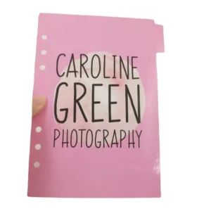 Custom A5 Spiral PP Plastic 6-Hole Paper Index Dividers for Planners and Diaries