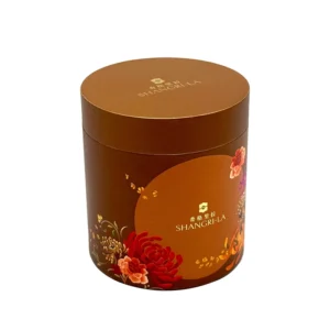 Custom Airtight Food-Grade Cardboard Paper Canister for Loose Tea, Wine, Vodka, and Whisky