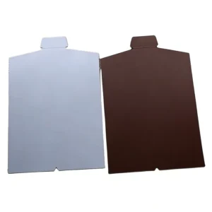 Custom Anti-Rust Recyclable Gray Cardboard Folding Shirt Collar Packaging Inserts