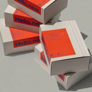 Custom Art Paper Packaging Box with Tear Strip, Recycled Materials, and Color Printing
