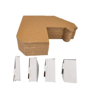 Custom Biodegradable Cardboard Corner Protectors Packaging Paper Edge Angle Board