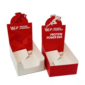 Custom Biodegradable Display Box Retail Countertop Paper Food Packaging Box OEM