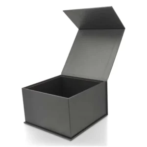 Custom Black Magnetic Recycled Material Rigid Gift Box for Clothing Eco-Friendly Packaging