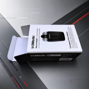 Custom Black and White Paper Packaging Box for Portable Electronic Devices with Printed Logo and Insert