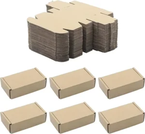 Custom Brown Kraft Paper Foldable Storage and Shipping Box for Small Items