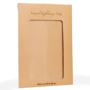 Custom Brown Kraft Paper Gift Card Envelope Sleeve with Window
