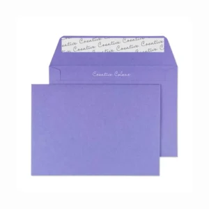 Custom C6 Size 114 X 162 mm Wallet Peel and Seal Envelope