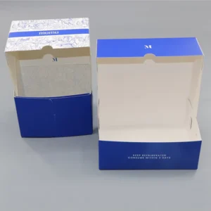 Custom Cardboard Cake Boxes with Eco-Friendly Material for Bakery Cake Dessert Delivery