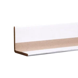 Custom Cardboard Edge Protectors White V-Board Reinforced Corner Protectors for Pallets Shipping