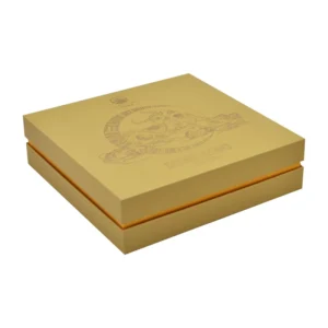 Custom Cardboard Mooncake Packaging Box with Flap Closure