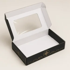 Custom Clear Cake Box with Window