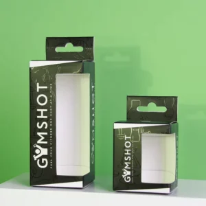 Custom Clear Window Foldable Box Printing Boxes Cosmetic Packaging Box with Window for Daily Product