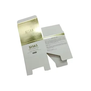 Custom Coated Art Paper Cosmetic Box for Skincare Products
