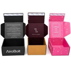 Custom Coffee Packaging Box Corrugated Shipping Mailer With Logo