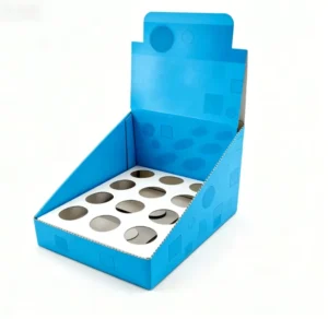 Custom Color Cardboard Display Box for Store Use