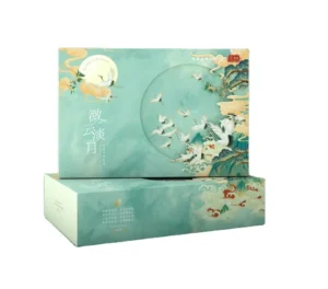 Custom Color Mooncake Food Packaging Box with Printing Made in China