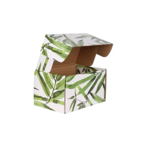 Custom Colored Corrugated Cardboard Carton Paper Box For Clothing Packaging