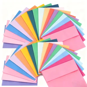 Custom Colorful Business Letter Envelopes Wedding Envelope Paper Envelope Packaging