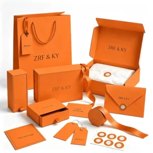 Custom Colorful Corrugated Mailer and Jewelry Gift Boxes for Rings and Necklaces