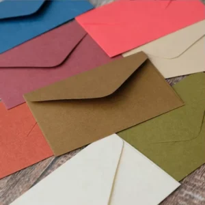 Custom Colorful Envelopes Birthday Wedding Holiday Invitation Packaging Envelopes Printing Logo Diy Paper Envelope
