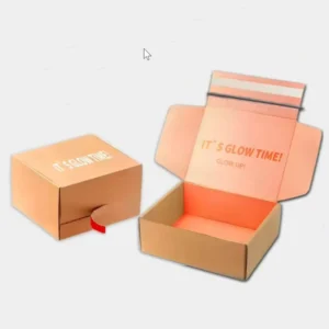 Custom Colorful Kraft Paper Airplane Boxes with White Ink Embossing, Recycled Materials, INS Style