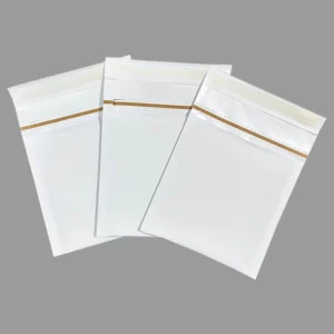 Custom Compostable Kraft PLA Bubble Mailer with Tear Strip for Underwear, Socks, and Fur