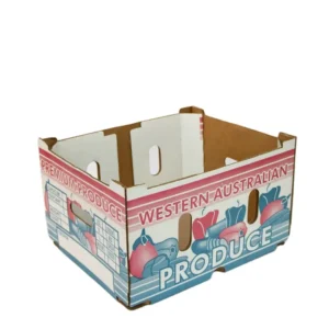 Custom Corrugated Banana Carton Box for Fruit Packaging, Agriculture Shipping, and Recyclable Cardboard Storage