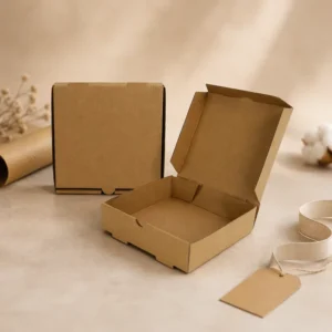 Custom Corrugated Box with Embossing and Matte Lamination for Brand Packaging