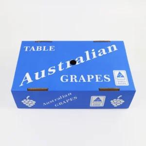 Custom Corrugated Cardboard Fruit Boxes Flat-Packed Various Sizes