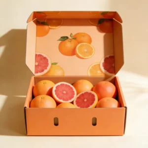 Custom Corrugated Cardboard Fruit and Vegetable Packaging Boxes