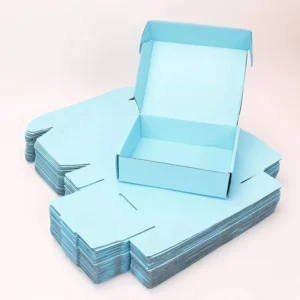 Custom Corrugated Cardboard Gift Box with Printed Logo for E-commerce Shipping