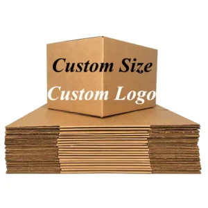 Custom Corrugated Cardboard Shipping Box Recyclable Heavy-Duty Large-Capacity Moving Box