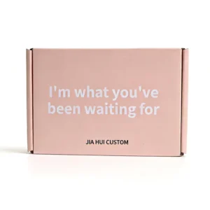 Custom Corrugated Cardboard Shipping Box for Apparel Color-Printed with Logo