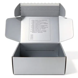 Custom Corrugated Gift and Shipping Boxes with Foldable Airplane Box Design