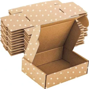 Custom Corrugated Kraft Paperboard Shipping and Storage Carton with Logo Print, Eco-Friendly