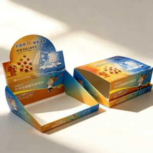 Custom Corrugated Paper Display Box for Mall and Supermarket Shelves